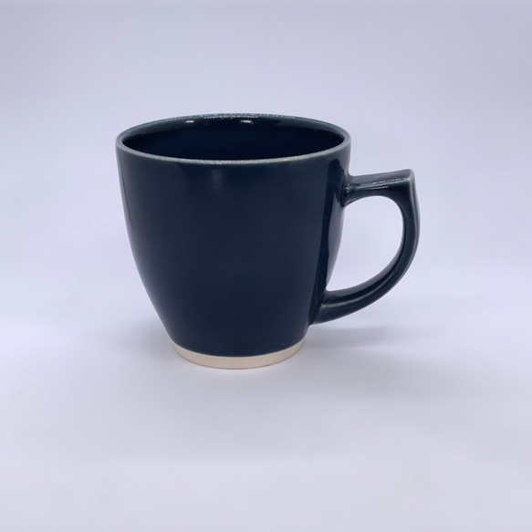 波佐見焼　カフェシリーズ　手作り土物　ハイカップ　tomofac 6枚目の画像