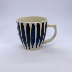 波佐見焼　カフェシリーズ　手作り土物　ハイカップ　tomofac 4枚目の画像