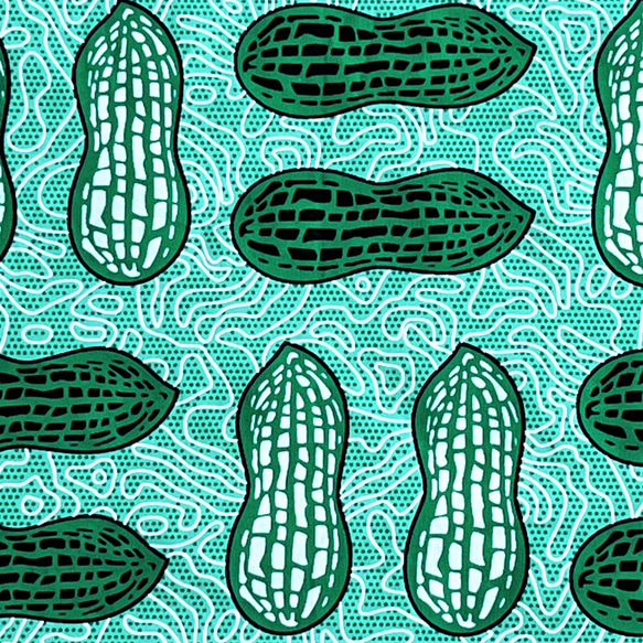 110cm×90㎝】アフリカンプリント生地／アフリカ布／水通し済み