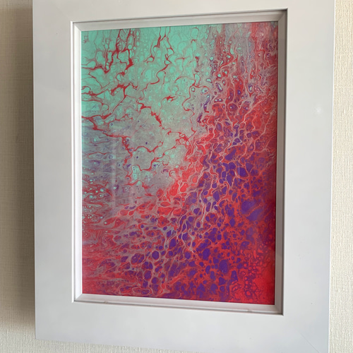 絵画 アクリル画 抽象画 フロイドアート 絵画 ヒロマ 通販