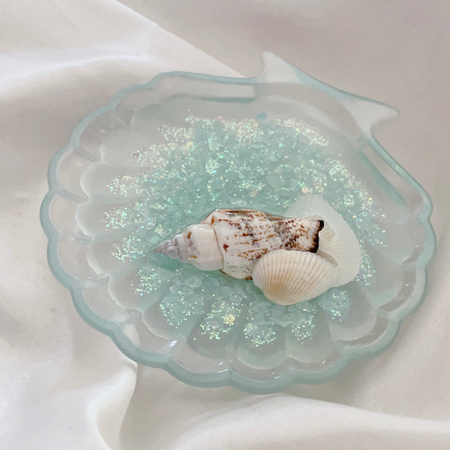 2点セット　レジンアート　海アート　エポキシレジンアート　インテリア　壁掛け KN14】レジンアート 海アート 海レジンアート 波アート インテリア