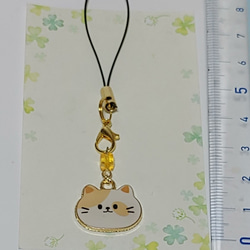 【ハンドメイド】猫 キーホルダー 4枚目の画像