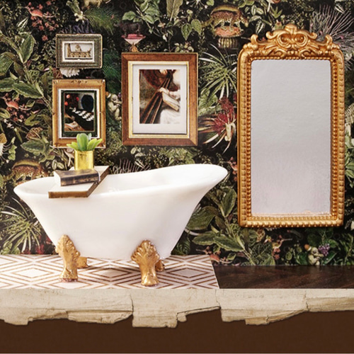 キット】ミニチュア アンティーク ドールハウス【送料無料】 キット