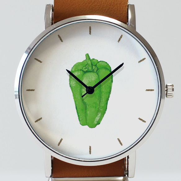 ピーマンの腕時計 2枚目の画像
