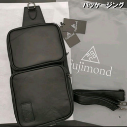 Fujmond 本革　タンニン鞣し　ボディバッグ　ショルダーバッグ　ジョセフ 5枚目の画像