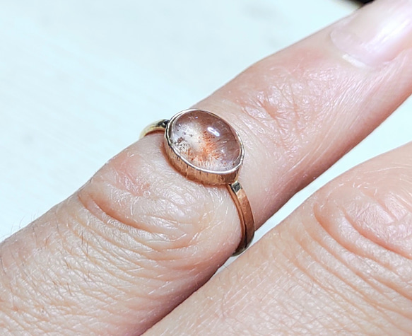 strawberry quartz＊14kgf ring 5枚目の画像