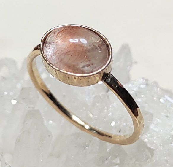 strawberry quartz＊14kgf ring 3枚目の画像