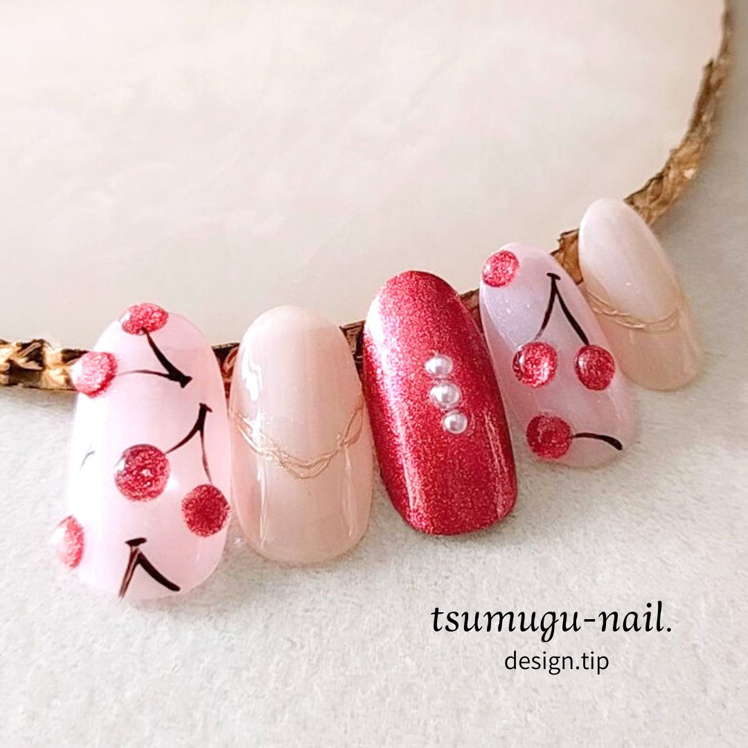 sakunaynページ ネイルチップ 桜ネイル/ネイルチップ ネイルチップ（つけ爪） na_u.016.nail