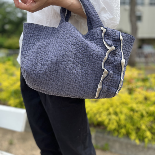 ♡closetページ　　　オトナ可愛い♡ヌビキルトフリルバッグ ♡closetページ オトナ可愛い♡ヌビキルトフリルバッグ ♡closetページ