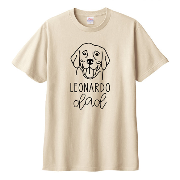 Tシャツ 名入れ 犬 メンズ レディース ジュニア おしゃれ かわいい ドッグ ティシャツ 2枚目の画像