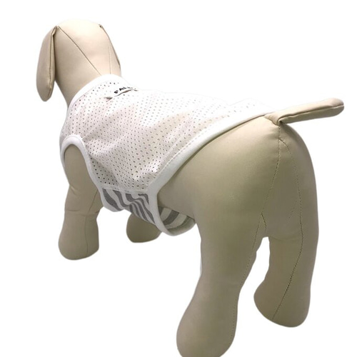犬服ハンドメイド　タンクトップ(Mt) お写真ありがとうございます😊 サークルタンクトップ🟠🟡 首