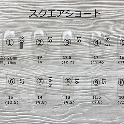 チップの種類とサイズ表 3枚目の画像