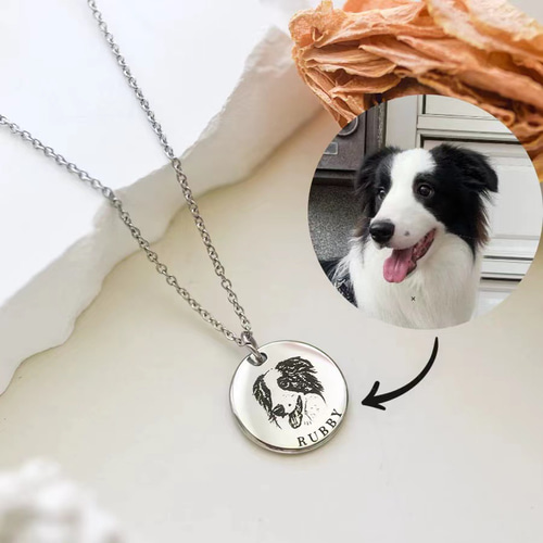 受注製作 【愛犬の顔で作る世界に一つのペンダント】ネックレス 受注製作 【愛犬の顔で作る世界に一つのペンダント】ネックレス