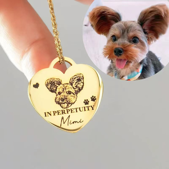 受注製作 【愛犬の顔で作る世界に一つのペンダント】ネックレス 受注製作 【愛犬の顔で作る世界に一つのペンダント】ネックレス