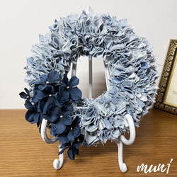 ふわふわ布リース1点❤︎ミニ布リース4点 ふわふわ布リース1点❤︎ミニ布リース4点