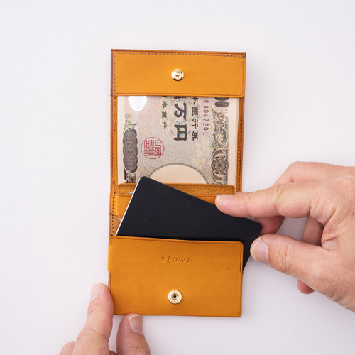 もっと 小さく薄い財布 dritto 2 thin 最小クラスの2つ折り財布 二