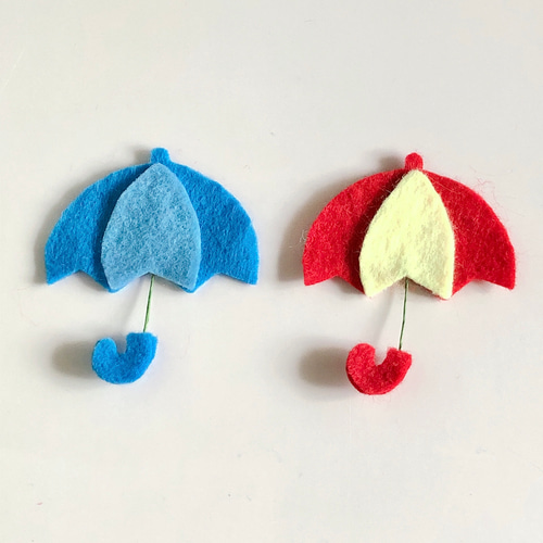 紫陽花＆梅雨 フェルト ガーランド つるし飾り 6点セット