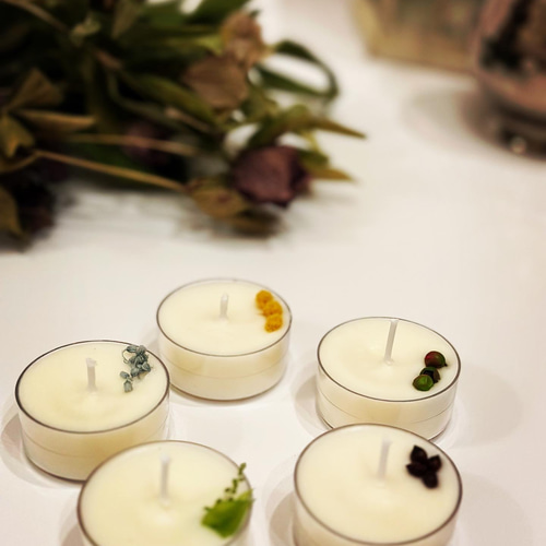 BOTANICAL CANDLE ｜紫陽花タイプ