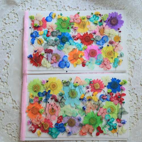 押し花技法書セット　8冊 押し花技法書セット8冊