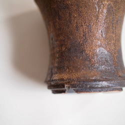 Φ9.2×h10㎝ 金属釉 植木鉢　M4 9枚目の画像