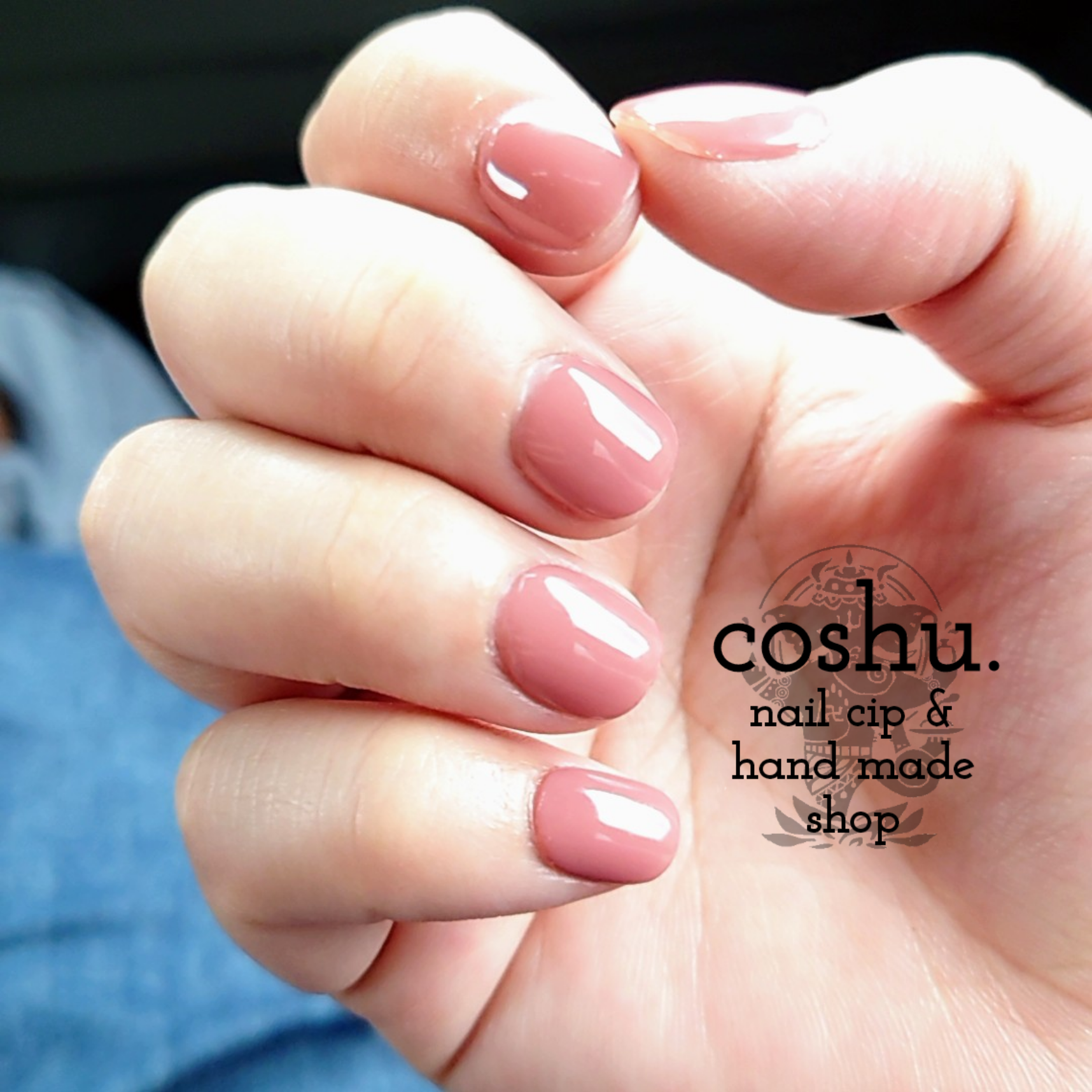 NAIL EVER 10個セット ピンクネイルチップ