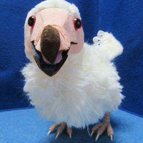 ドードー　ぬいぐるみ　作家様作品　ハンドメイド creema限定 ドードーと生きろ！ moda生地を使った ドードー鳥