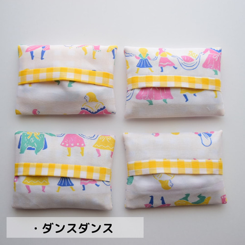 オーダー】まぁい様 透明ポケットティッシュケース キッズサイズ