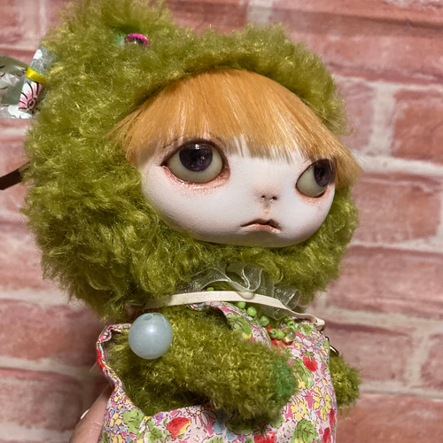 アートドール ☆ カエルな女の子 ☆ カエル ☆ オブジェ ☆ 創作人形