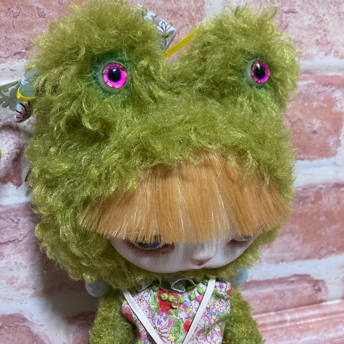 アートドール ☆ カエルな女の子 ☆ カエル ☆ オブジェ ☆ 創作人形