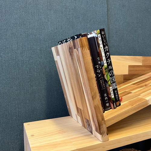 【送料無料】 ブックシェルフ アングル形 アカシア 小物置き 送料無料】 ブックシェルフ アングル形 アカシア 小物置き