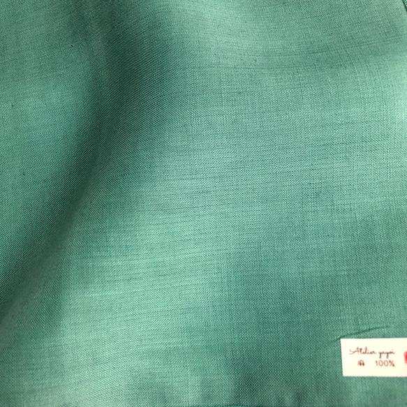 リネンハンカチ(小) 24cm 薄地 麻100% ハンカチーフ　ポケットチーフ　抗菌　手ぬぐい 16枚目の画像