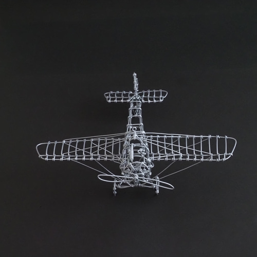 宮本銀製 戦闘機 置物
