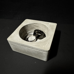 小物入れ セメント モルタル コンクリート 灰皿 その他インテリア雑貨