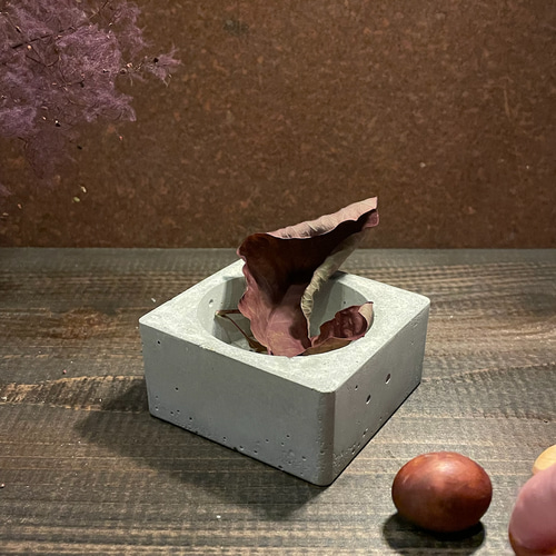 小物入れ セメント モルタル コンクリート 灰皿 その他インテリア雑貨