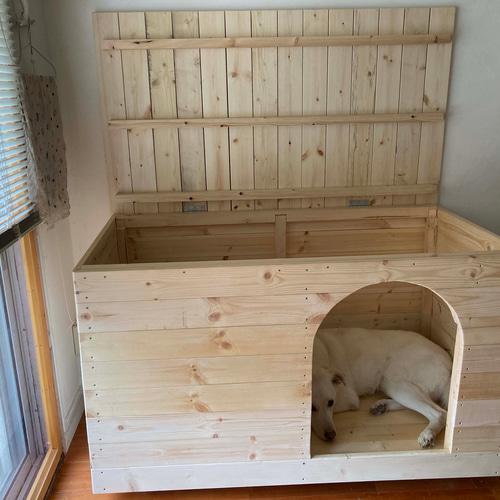 Amazon | [JUI3N] 犬 ハウス かわいい 可愛い 室内 小型犬 57*51