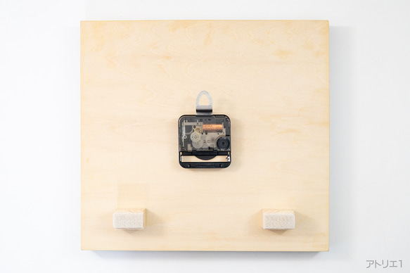 仲良し猫のお月見時計 3枚目の画像