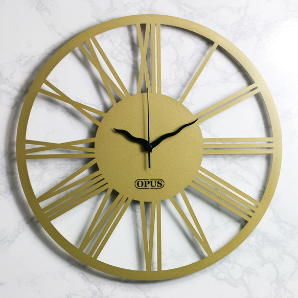 OPUS Dongqi Metalworking] ヨーロピアンアイアンアートクロック