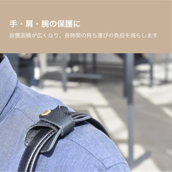 ハンドルカバー 静電気 滑り止め 保護 機能 持ち手 カスタマイズ 栃木レザー 真鍮  ボタン 日本製 JAK100 8枚目の画像