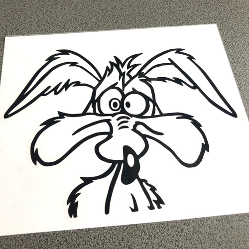 世田谷ベース コヨーテ 001 ロードランナー ステッカー アメ車 US