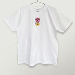 刺繍☆T-shirt／マスクマンだった人2023（イケメンver）7.1oz 2枚目の画像