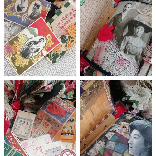ジャンクジャーナル❤️スクラップBook❤️アンティーク 明治～昭和 
