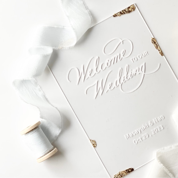 ウェルカムミラー　ステッカー　ウェルカムボード　ウェルカムサイン　ウェルカムスペース　結婚式DIY 6枚目の画像