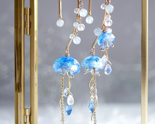 【きみこ】※クラゲイヤリング 2877f33c06f8a8cc8babfb88eb0ea1