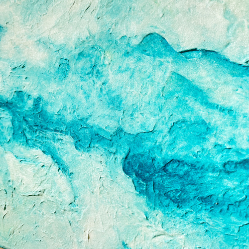 【週末限定割引中】海の絵画アート（ターコイズ、ダークブルー） 6420e5a080a3e74772331f1d74dd46