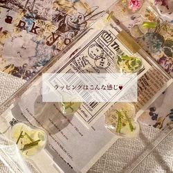 【ハーブティー】レモングラスティー スマホケース iPhoneケース ほんものの茶葉入 花柄 お花 全機種対応 6枚目の画像