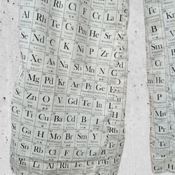 元素記号　科学　コットンワイドパンツ 10枚目の画像