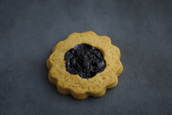 母の日に❀　Occhi di bue 　果実を感じる有機ジャムクッキー　４種　５個入り 7枚目の画像
