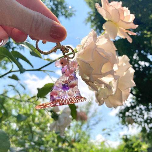 ラブラド☆エンジェルオーラ☆ミニUNICORN✨オルゴナイト ユニコーン