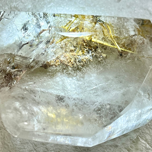 タイチン✨ ゴールド ルチルクォーツ イン クリスタル 水晶 原石 