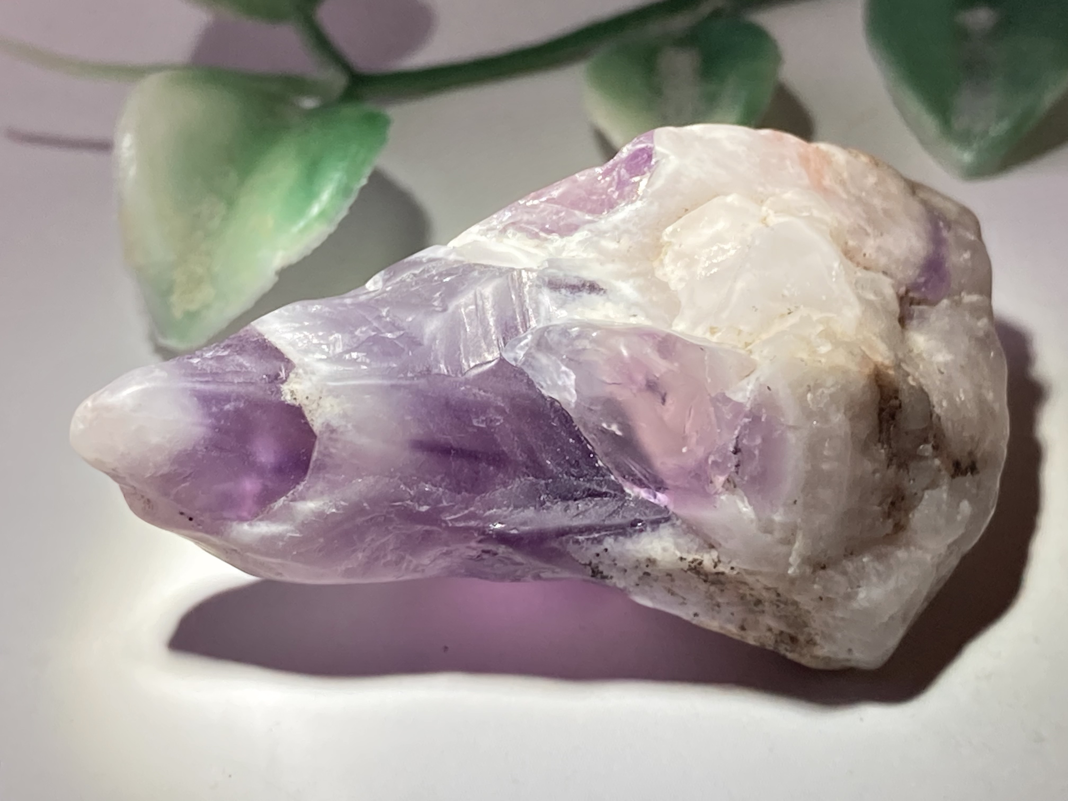 シェブロンアメジスト　ツイン　紫水晶　ラフストーン　原石 シェブロンアメジスト 紫水晶 ラフストーン 原石 天然石 東洋